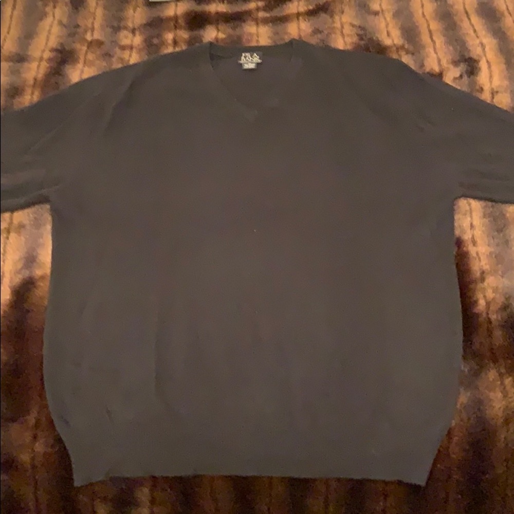 100% Cashmere V Neck Sweater XL